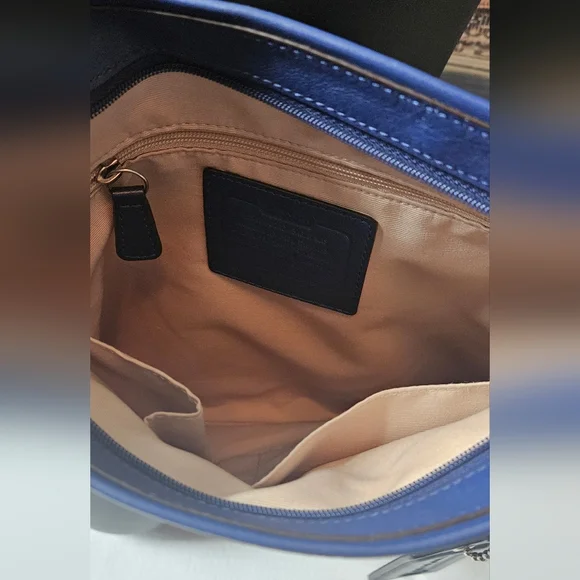 Coach Blue Crossbody Bag - Picture 8 of 16